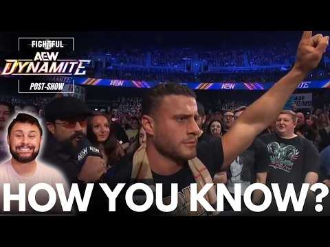 How MJF Know?; Ospreay Returns To Europe | AEW Dynamite 8/26/26 Full Show Review & Highlights w/ SRS