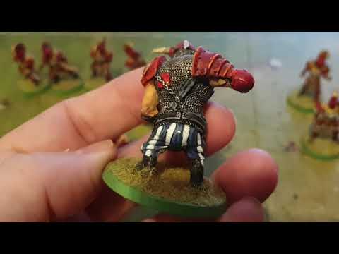 Blood Bowl Black Scorpion Human Team with Star Players Showcase