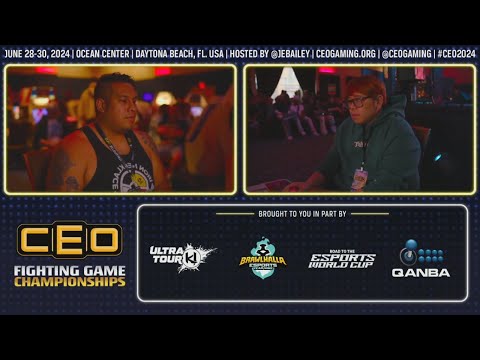 "BBR" SF3 3rD Strike AT CEO2024 - BIGBADWOLFMN vs JWONG