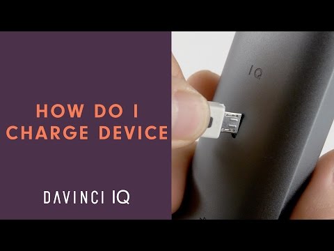 How To Charge Your DaVinci IQ - DaVinciVaporizer.com
