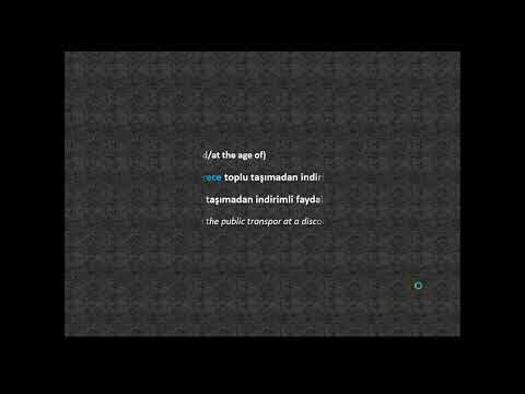 Learn Turkish-39 Verbal Adjective Suffix -dığı sürece,-dıkça