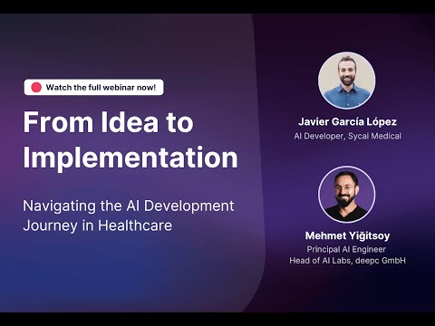 From Idea to Implementation Navigating the AI Development Journey in Healthcare