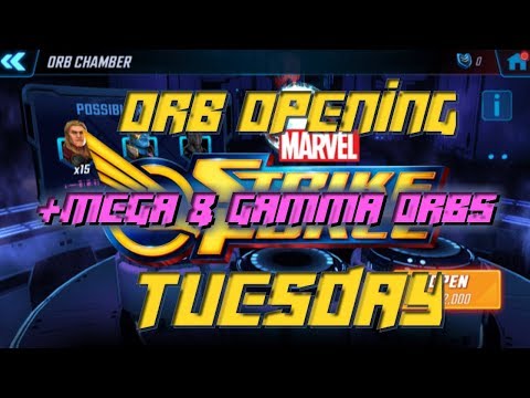Marvel Strike Force: Orb Opening Tuesday 11/19/19 + Mega & Gamma Orbs