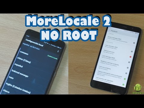 Сomo utilizar MoreLocale 2 sin Root en los Xiaomi note 3 / pro 3 y otros