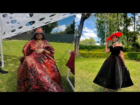 SANDRA DACHA AND JACKY VIKE ATTEND A PRIVATE WEDDING OF VICK MUTHIORA