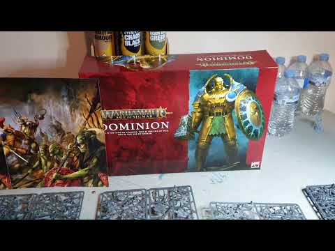 NEW Dominion boxset Unboxing. AOS 3.0. Games Workshop