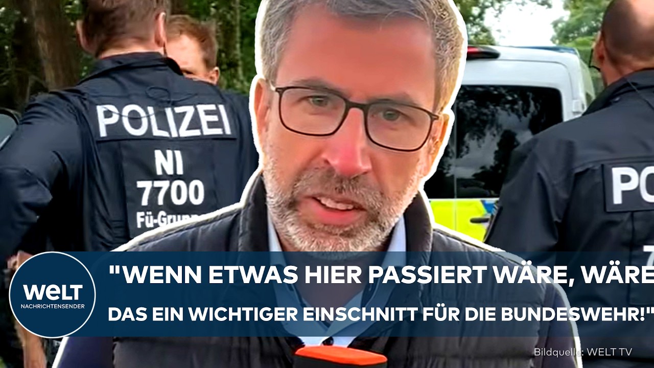 NEUE SPUREN IN WUNSTORF: Hatte die mysteriöse Sprengstoff-Drohne ein Bundeswehr-Ziel im Visier?
