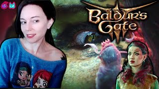 Baldur's Gate 3 First Time Playing - Part 1. I'm Already Obsessed but Traumatized by the Eye Thing!