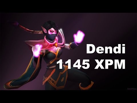 Dendi 1145 XPM Templar Assassin Dota 2