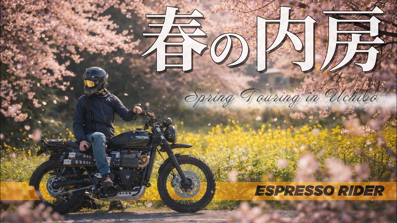 【春のオススメルート】内房が最高すぎた｜桜と海に出会うバイク旅　房総半島ツーリング【モトブログ / Scrambler900】