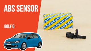 How to replace the ABS sensor Golf mk6 🚗