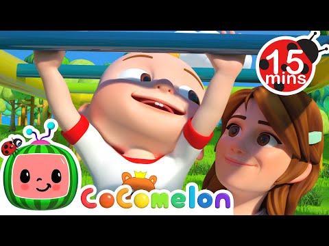 Yes Yes Playground 15 MIN LOOP  - Sing Along | More Nursery Rhymes & Kids Songs - CoComelon