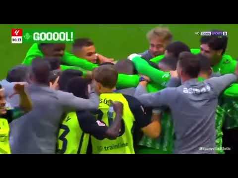 Espanyol 1 Betis 2 Gol de Antony