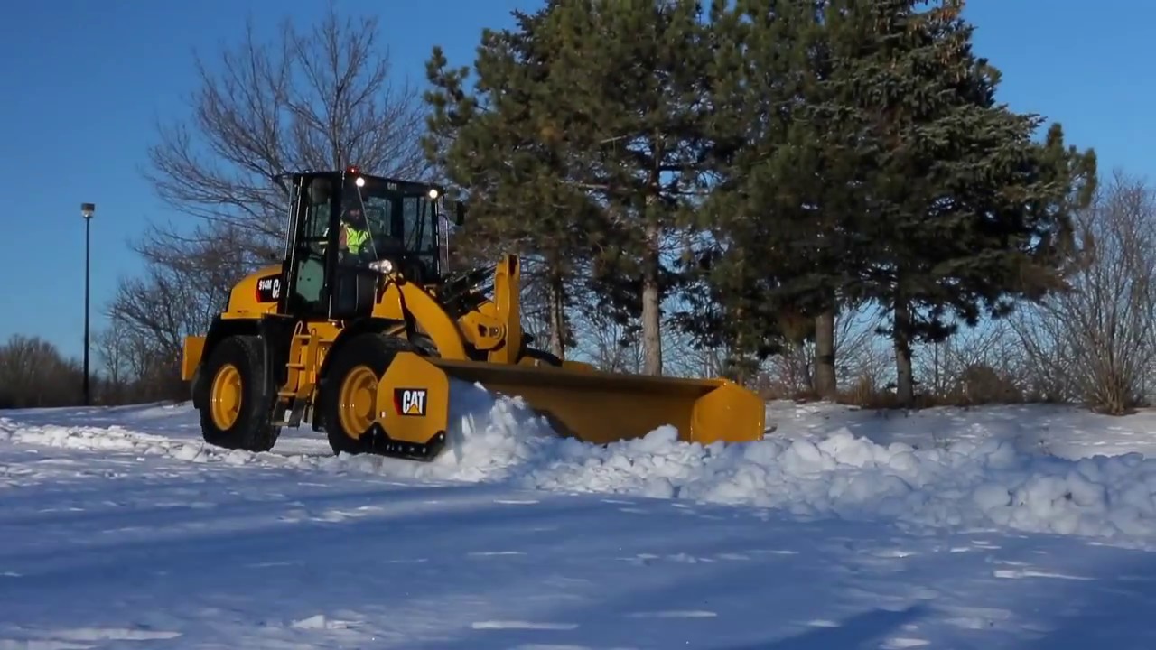 Cat® Snow Push Attachment Overview
