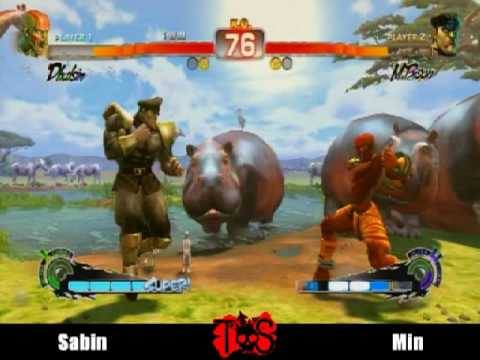 8 on the break 5-25-2010 SSF4 local: Sabin vs Min