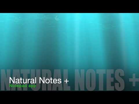 Natural Notes + video