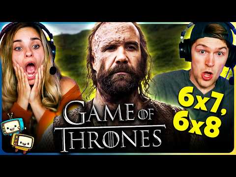 GAME OF THRONES 6x7 & 6x8 Reaction! | First Time Watch! | Peter Dinklage | Lena Headey