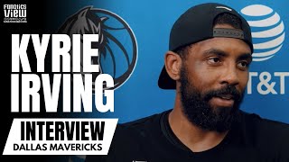 Kyrie Irving Discusses Making Playoffs Again, Clippers vs. Mavs, Team USA Snub & Luka Doncic Mindset