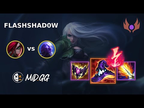 MID.GG: [ FlashShad0w ] Katarina MID vs Ryze | EUW MASTER | LOL Season 2025