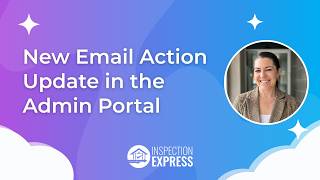New Email Action Update in the Admin Portal