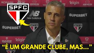 INACREDITAVEL! OLHA OQUE O CRESPO FALOU APÓS DEIXAR O SÃO PAULO! NOTICIAS DO SÃO PAULO