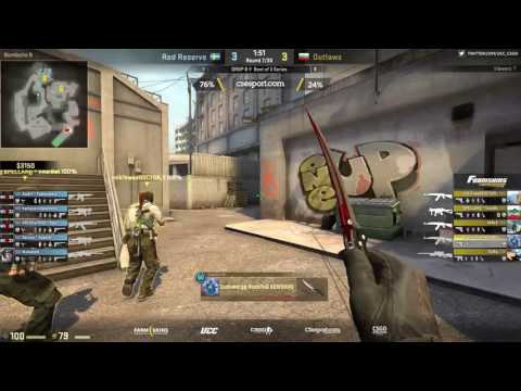 Outlaws vs Red Reserve - Farmskins Championship #1 - map1 - de_overpass [Deq]