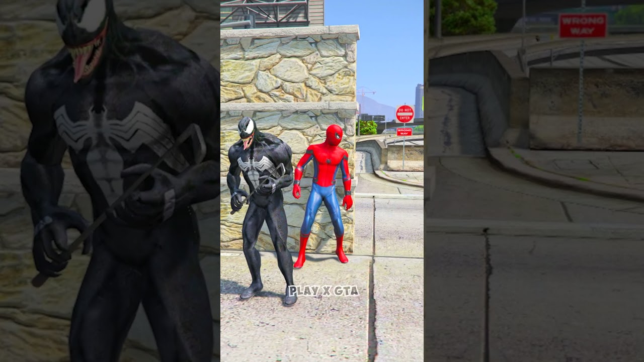 Venom Not See Spider Man Her BackSide 🤣🤣 | Marvel Animation