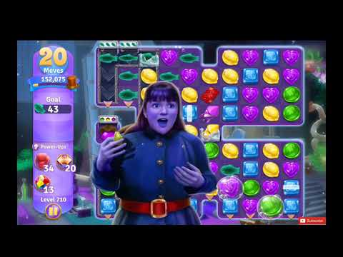 Wonka's World of Candy Level 710 NO BOOSTERS - A S GAMING ✔
