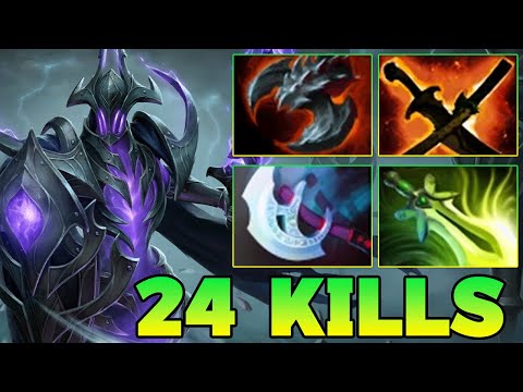 Ultra Kills + 24 Kills Razor ! Razor Dota 2 Mid Lane Carry Build Guide Gameplay Meta 7.39 7.40