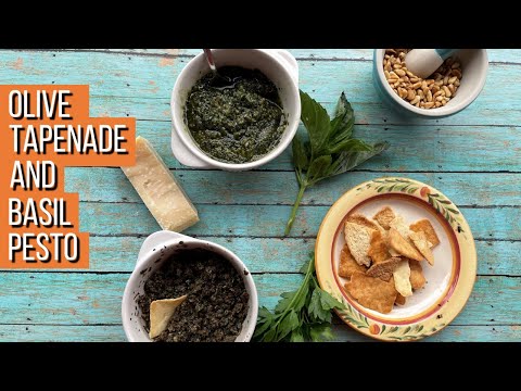 How to Make Black Olive Tapenade | Simple Basil Pesto