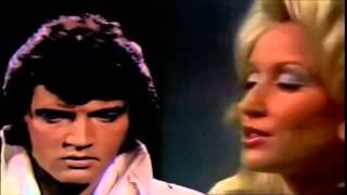 Elvis Presley and Dolly Parton