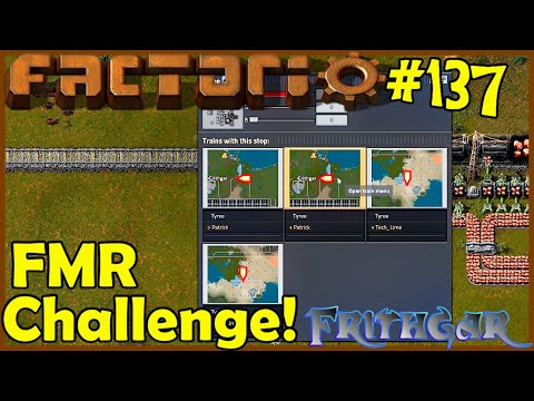 Factorio Million Robot Challenge #137: Train Stations Again!