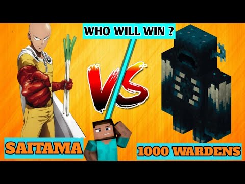 SAITAMA VS 1000 WARDEN