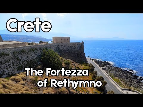 The Fortezza fortress of Rethymno - Crete, Greece | 4K