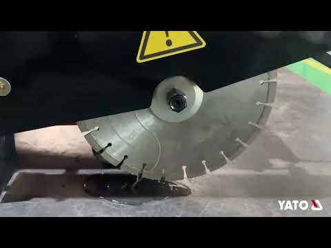 Бензоріз по бетону і металу YATO 4700 об/хв, диск ?= 400 мм, глибина різу- 145 мм