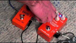 Video thumbnail for MXR PHASE 90 VS CMATMODS ANALOG PHASER by Tim Calloway