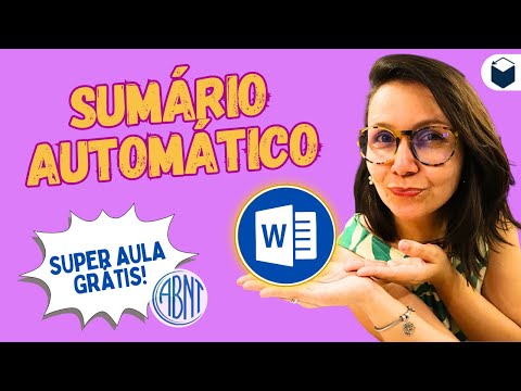 Como criar SUMÁRIO automático no WORD pelas normas ABNT – Infonormas