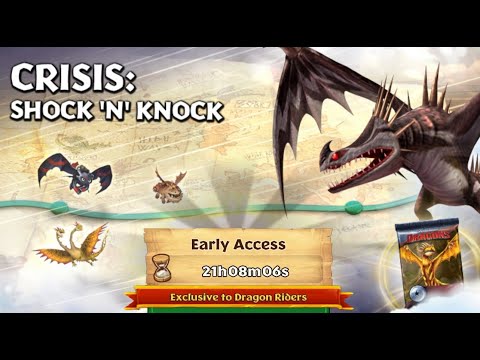 Crisis: Shock 'n' Knock - Gauntlet Event Gameplay #1 | Dragons: Rise of Berk