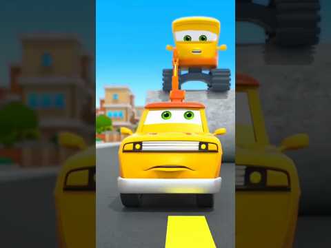 Motorville 3D Cars Cartoon #motorville#cartoon#excavator#carcartoon#carscartoon
