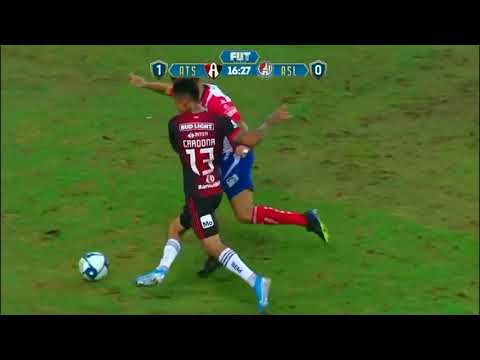 Gol de Mauricio Cuero | Atlas 1 - 0 Atlético San Luis | Liga MX - Apertura 2019  - Jornada 17 |