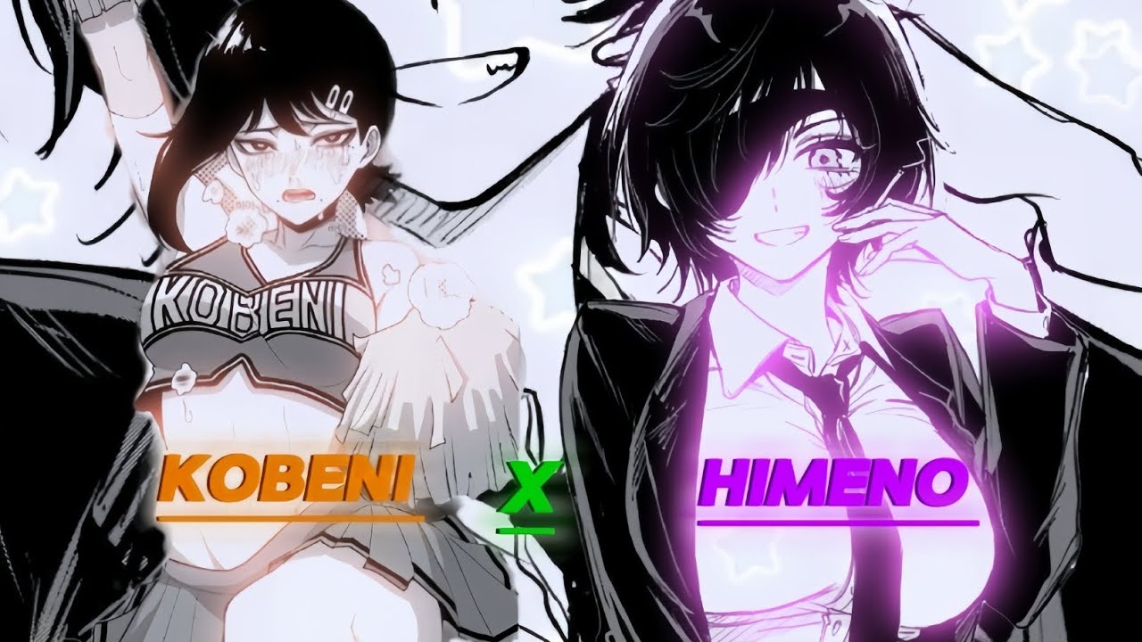 KOBENI x HIMENO [ chainsaw man ] manga fanart edit