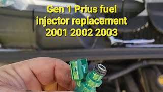 2001, 2002, 2003 Gen 1 Prius injector replacement