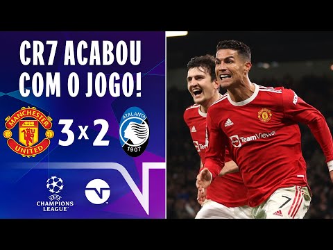 Gols e lances de Manchester United x Atalanta