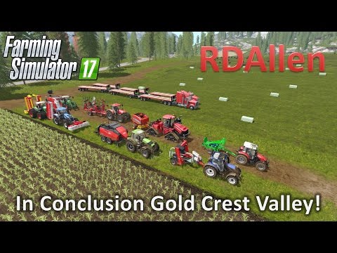 Farming Simulator 17 Gold Crest Valley - Wrapping It Up