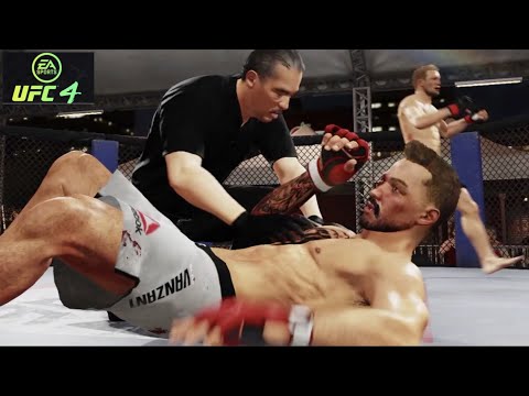 UFC 4 - Career Mode Ep1 The Beginning!! Dana White Watching My FIGHT!!