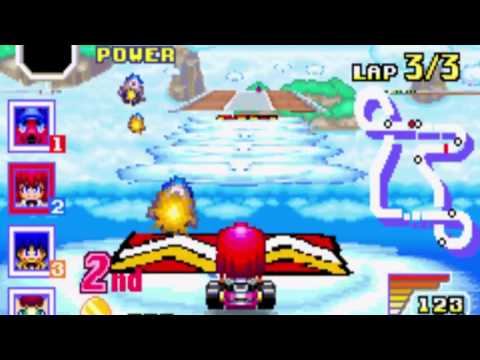 GBA Konami Krazy Racers - 5 MINUTES OF GAMEPLAY
