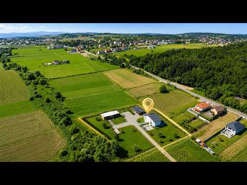 Casa eleganta, recent edificata, Voiniceni, 6km de Targu Mures. — Video