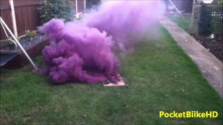Purple Smoke Bomb (Selfmade)
