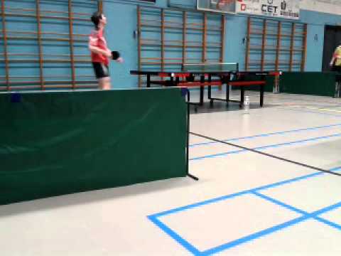 Dieter Marijsse Vs Antoine Deceuninck jong gullegem (fun pingpong) 2/2