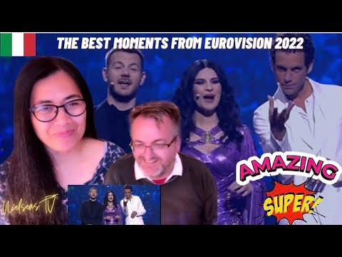 the BEST moments from eurovision 2022 - 🇩🇰NielsensTV REACTION